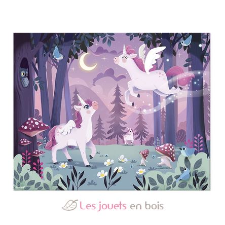 Puzzle unicornio 54 piezas J02555 Janod 3