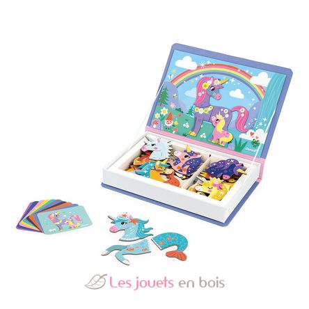 Magnéti'book Unicornios J02584 Janod 2