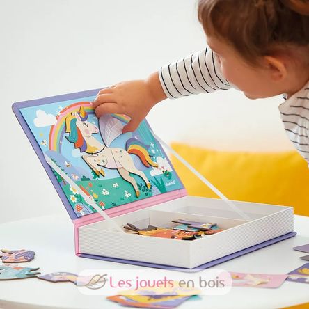 Magnéti'book Unicornios J02584 Janod 5