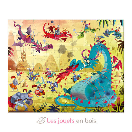 Puzzle Dragones 54 piezas J02615 Janod 2