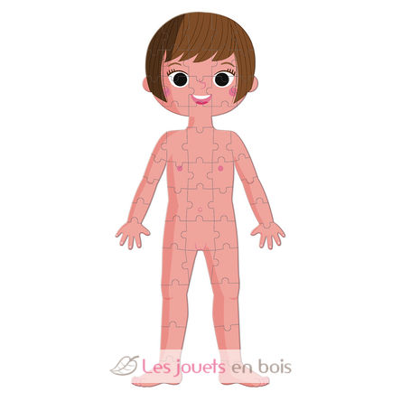 Puzzle educativo El cuerpo humano J02681 Janod 7