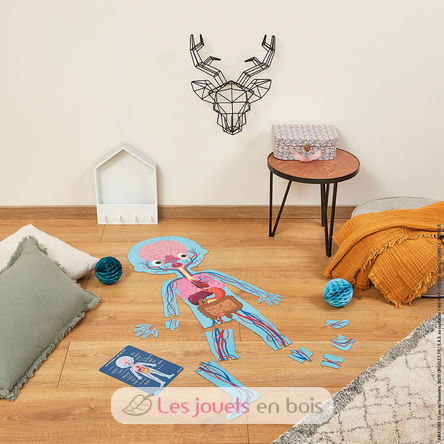 Puzzle educativo El cuerpo humano J02681 Janod 10