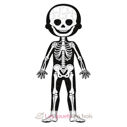 Puzzle educativo El cuerpo humano J02681 Janod 4