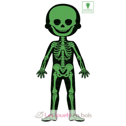 Puzzle educativo El cuerpo humano J02681 Janod 5