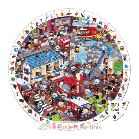 Puzzle Bomberos del Extremo J02793-5200 Janod 2