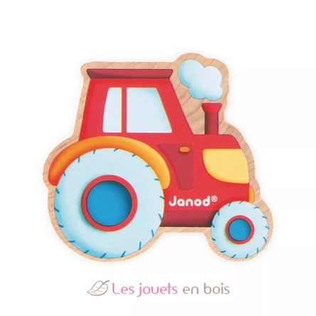 Cuentas para enhebrar huertos J03313 Janod 4
