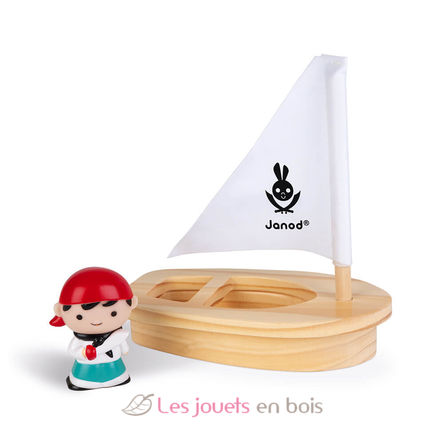 John Mouss' y su barco J04712 Janod 3