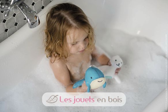 5 esponjas de baño Animales marinos J04728B Janod 7