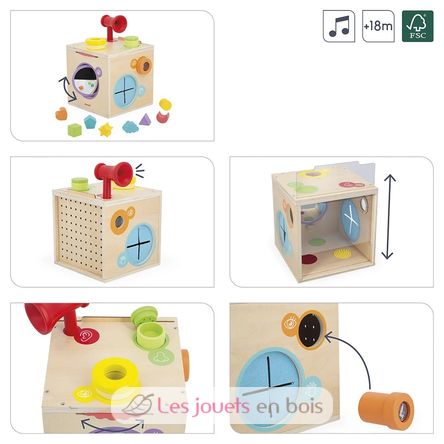 Caja sensorial J05307 Janod 3