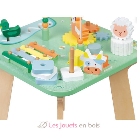 Mesa de actividades de Jolie Prairie J05327 Janod 12