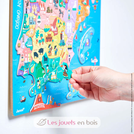 Mapa Magnético Península Ibérica J05478 Janod 3
