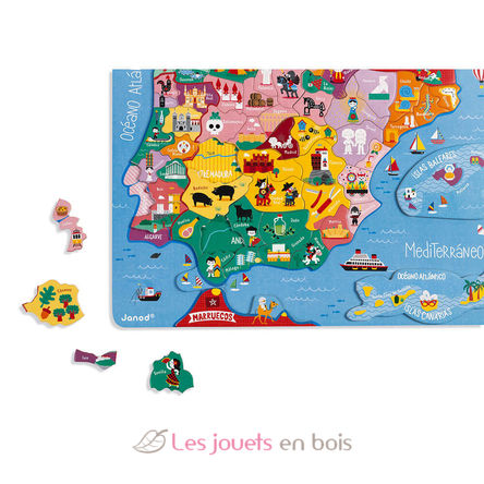Mapa Magnético Península Ibérica J05478 Janod 6