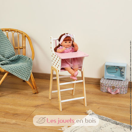 Trona de madera para muñeca Candy Chic J05888 Janod 5
