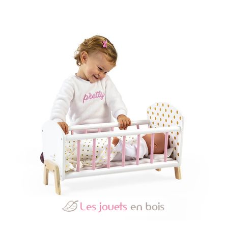 Cama para muñecas Candy Chic J05889 Janod 3