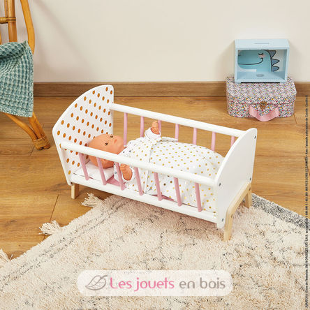 Cama para muñecas Candy Chic J05889 Janod 4