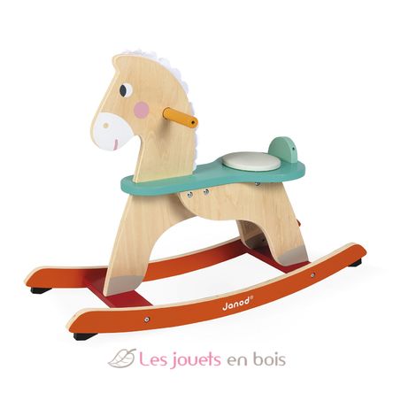 Caballo balancín Ogalo Zigolos J05980 Janod 8