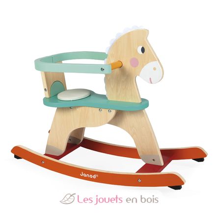Caballo balancín Ogalo Zigolos J05980 Janod 9