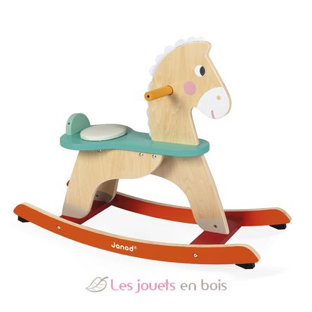 Caballo balancín Ogalo Zigolos J05980 Janod 1