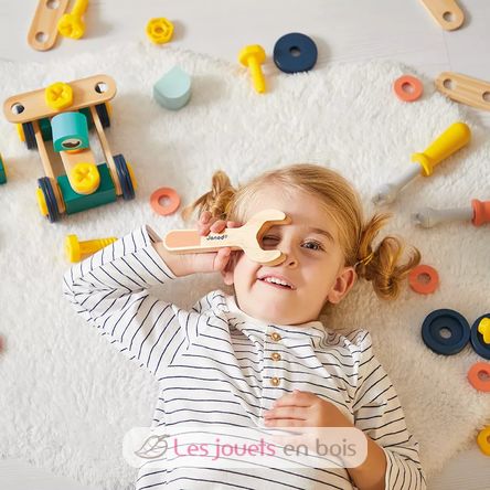 Brico'Kids barril 100 piezas J06454 Janod 2