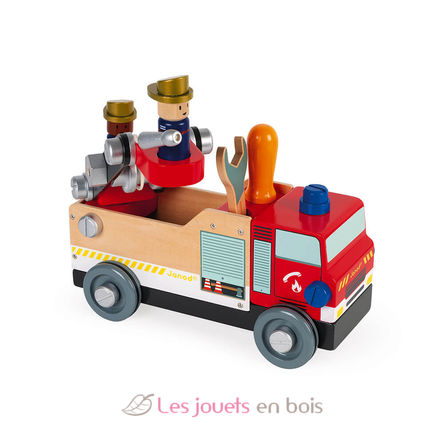 El camión de bomberos de Brico's Kids J06469 Janod 3