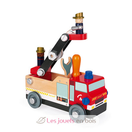El camión de bomberos de Brico's Kids J06469 Janod 1