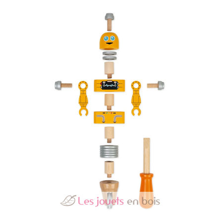 Robots de construcción Brico'Kids J06473 Janod 7