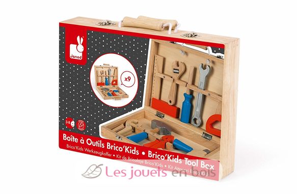 Caja de herramientas de madera Brico'Kids J06481 Janod 5