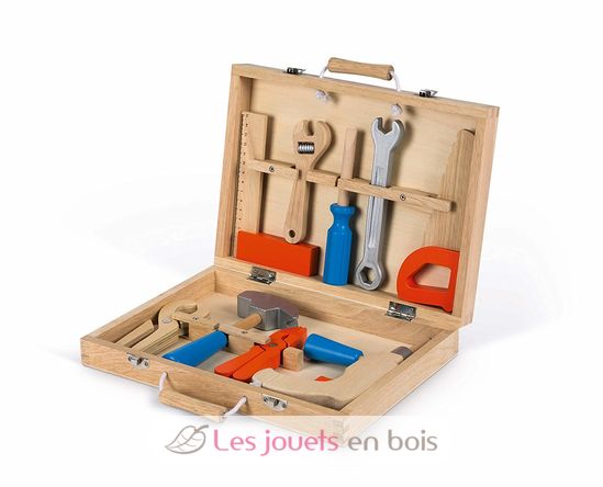 Caja de herramientas de madera Brico'Kids J06481 Janod 1