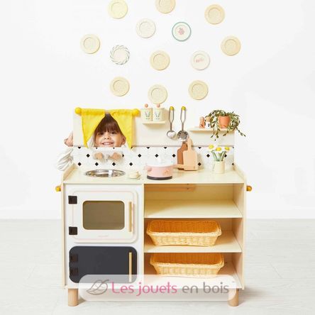 Gran cocina de madera Abuelita Alegre J06642 Janod 6
