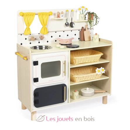 Gran cocina de madera Abuelita Alegre J06642 Janod 1