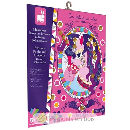 Mosaicos Ponis y Unicornios J07957 Janod 1