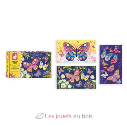 Mariposas de arena fluorescente J07991 Janod 8