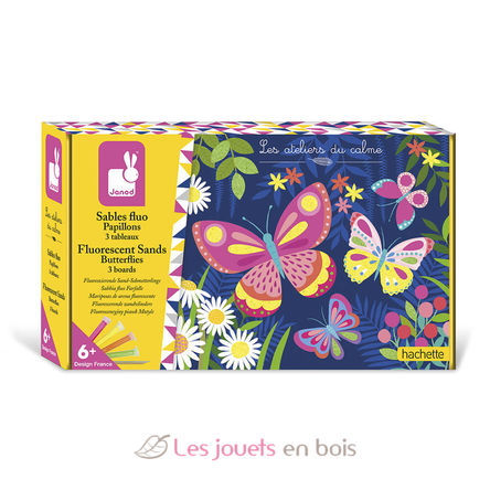 Mariposas de arena fluorescente J07991 Janod 1