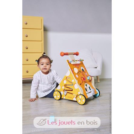 Carrito multiactividades Gato J08005 Janod 9