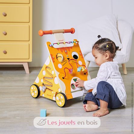 Carrito multiactividades Gato J08005 Janod 8