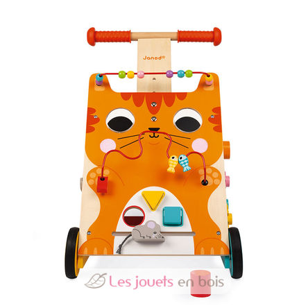 Carrito multiactividades Gato J08005 Janod 3