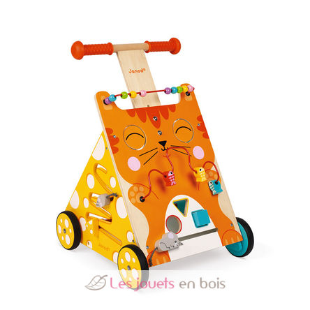 Carrito multiactividades Gato J08005 Janod 7