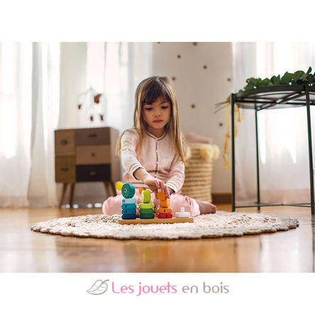 Familia de patos empilables J08212-5286 Janod 3