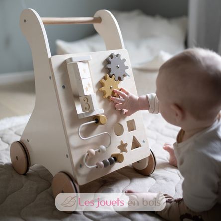 Carrito de actividades color crema JAB-C2559 JaBaDaBaDo 3