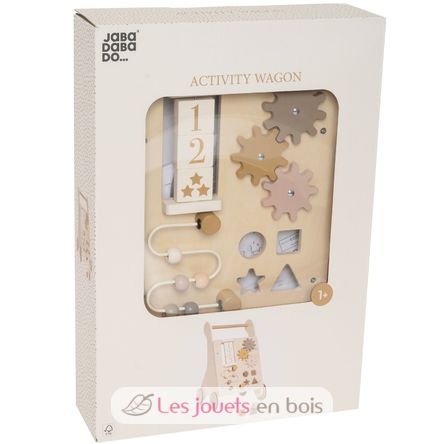 Carrito de actividades color crema JAB-C2559 JaBaDaBaDo 6