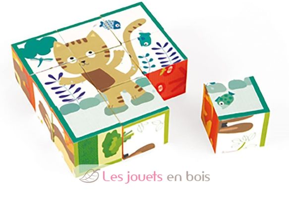 Cubos Color Animal J02802-5293 Janod 3