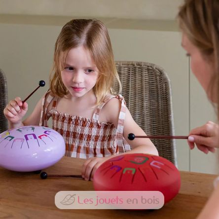 Tambor de lengüeta 11 notas violeta JCTMB08E Tambú 4