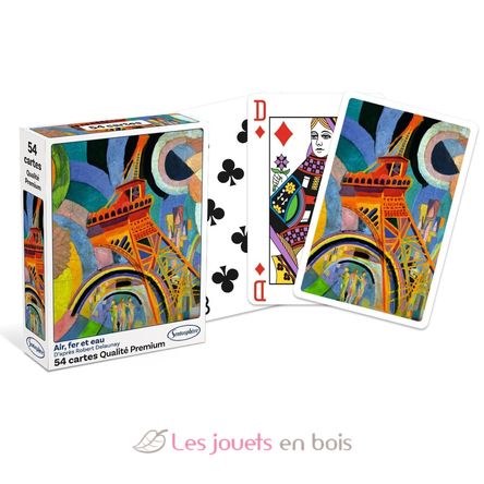 Juego de 54 cartas Aire, hierro y agua SS-1254 Sentosphère 1