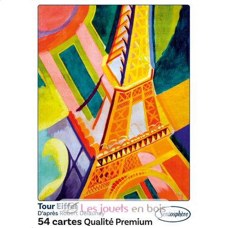 Juego de 54 cartas Torre Eiffel SS-1255 Sentosphère 4