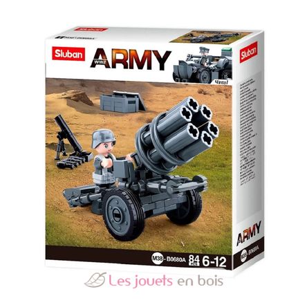 Army WWII - Cañón antimisiles SL-M38-B0680A Sluban 1