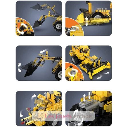 Camión cargador 2 en 1 693 piezas C65004W CaDA 3