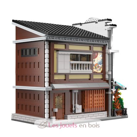 Tienda de sushi japonés 1665 piezas C66018W CaDA 8