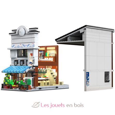 Tienda de sushi japonés 1665 piezas C66018W CaDA 4