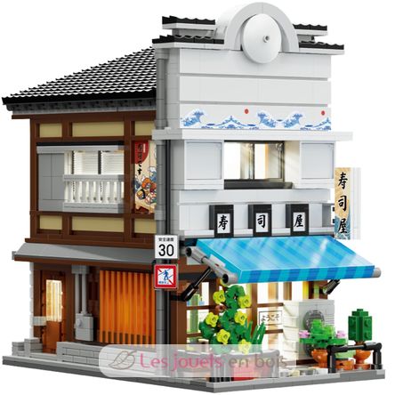 Tienda de sushi japonés 1665 piezas C66018W CaDA 2