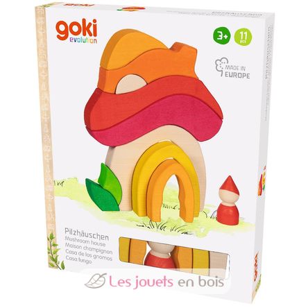 Juego de construcción Casa de los gnomos GK58359 Goki 4